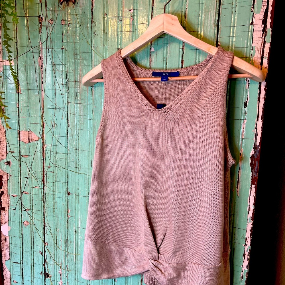 Apt. 9 Dressy Knit Tank top